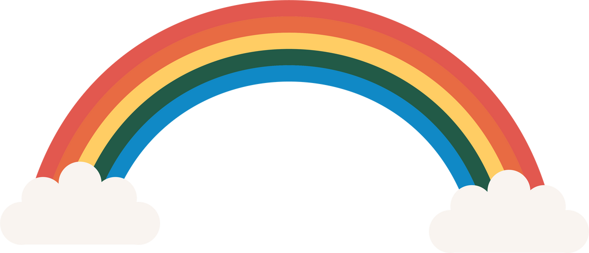Rainbow Flat Icon