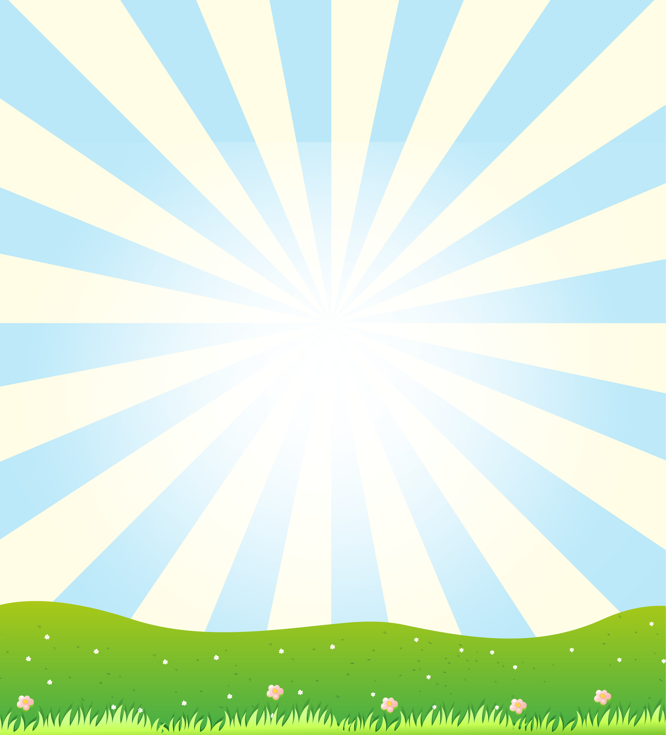 Summer Background Illustration